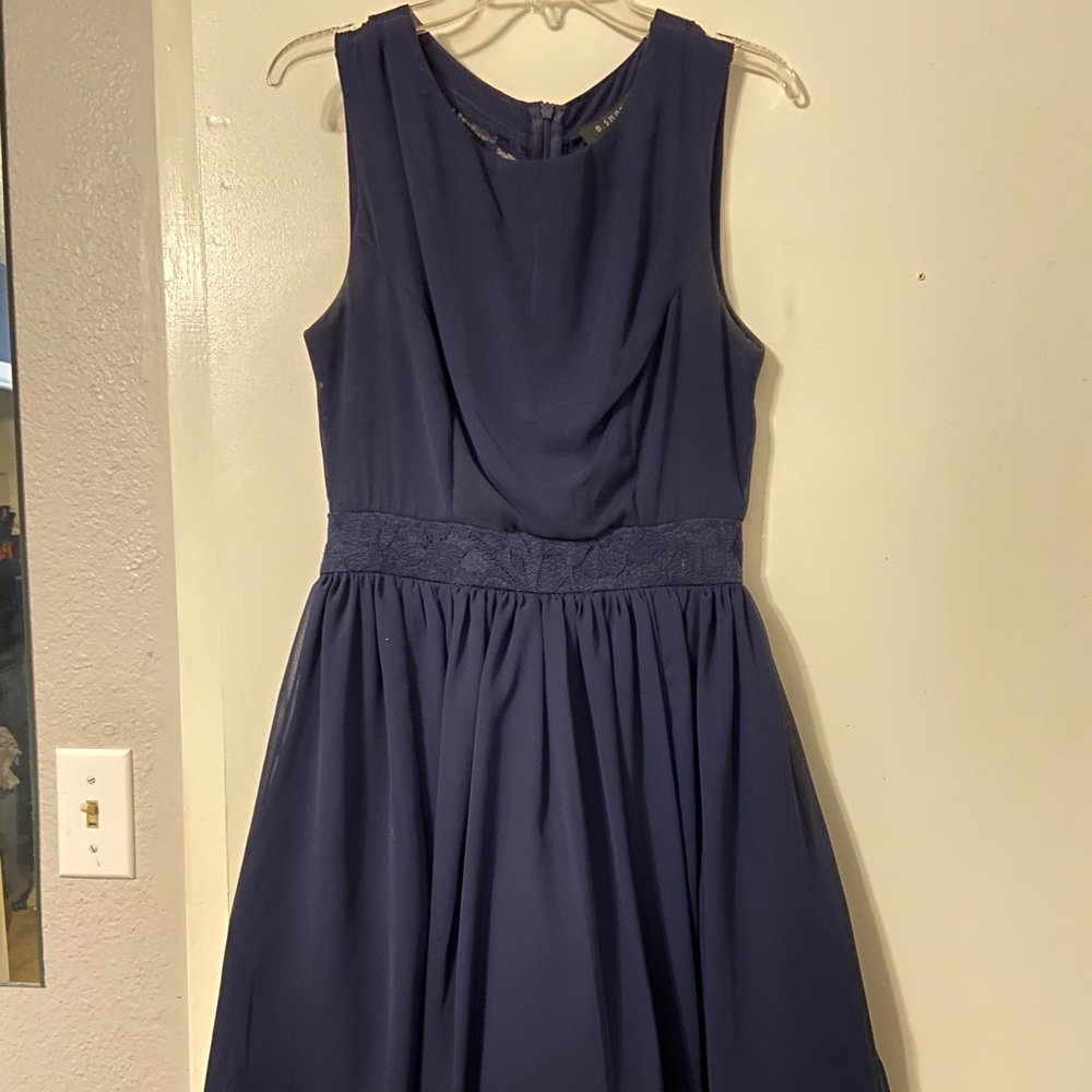 Navy blue mini dress size 3